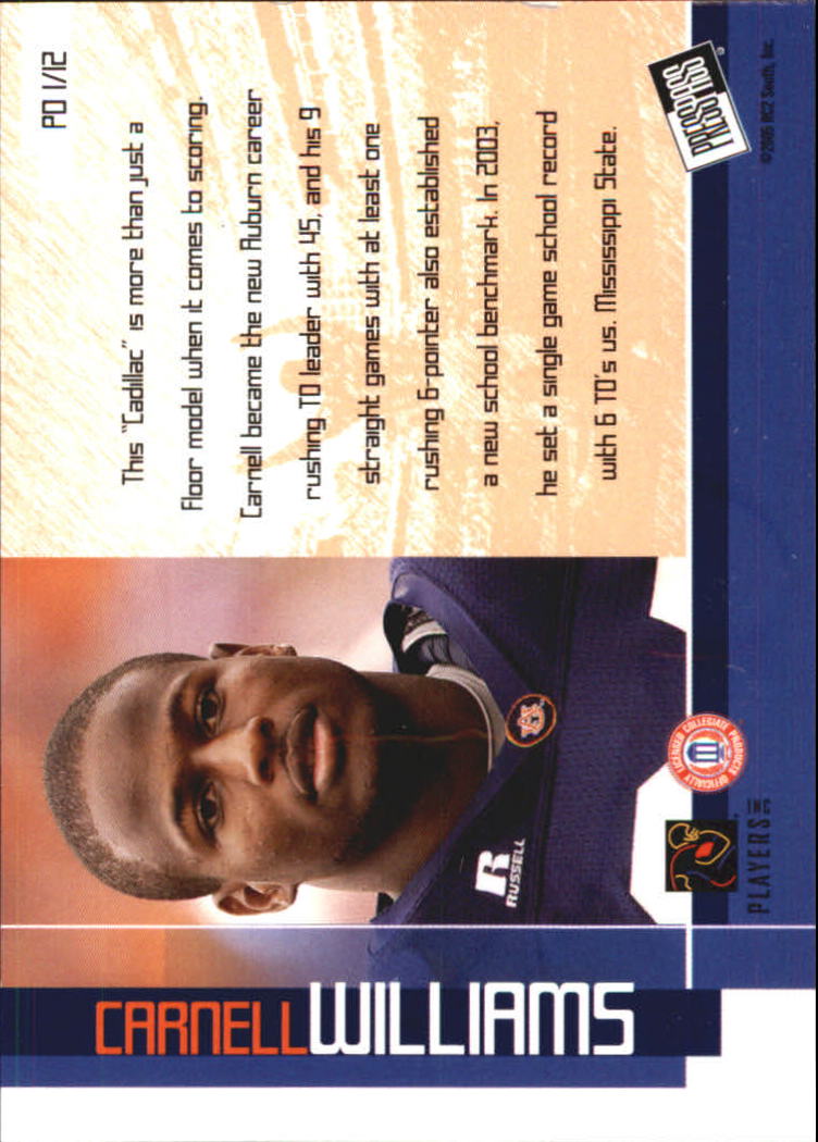 2005 Press Pass Football "Insert" Cards - Picture 57 of 95