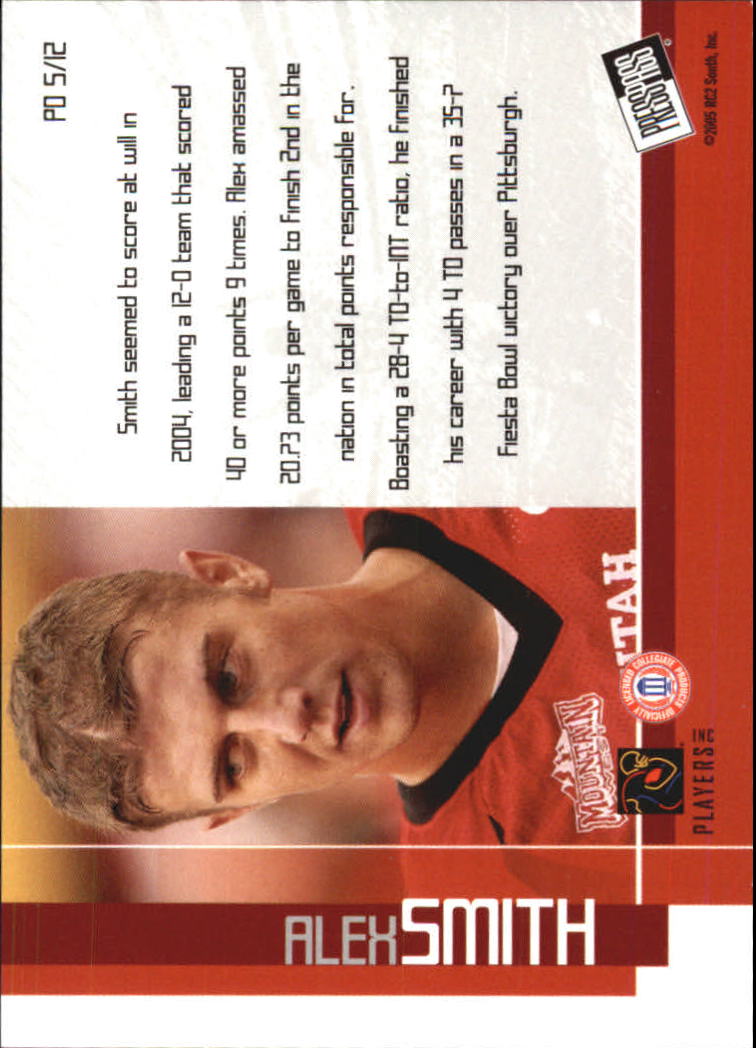 2005 Press Pass Football "Insert" Cards - Picture 65 of 95