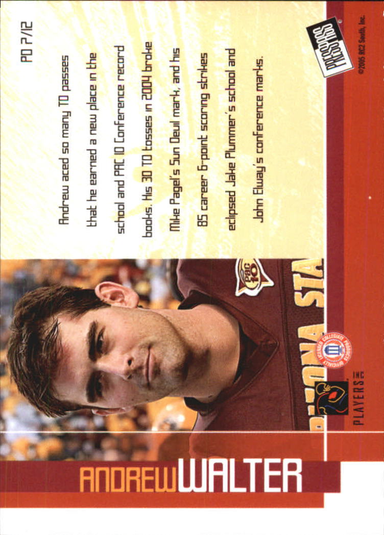 2005 Press Pass Football "Insert" Cards - Picture 69 of 95