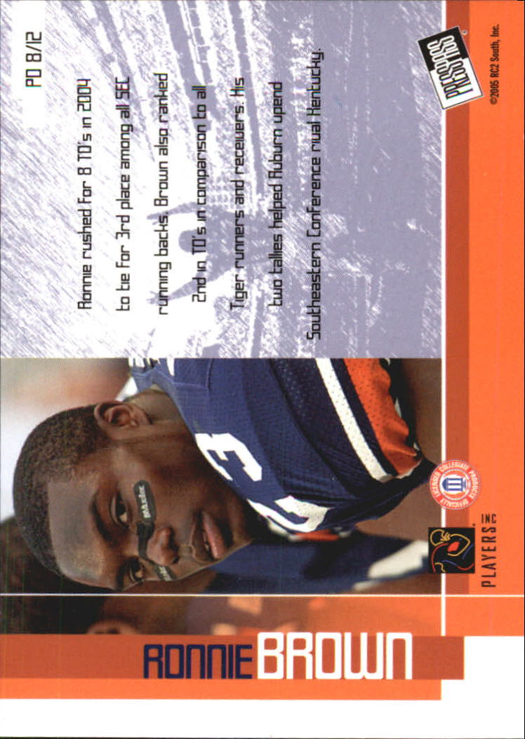 2005 Press Pass Football "Insert" Cards - Picture 71 of 95