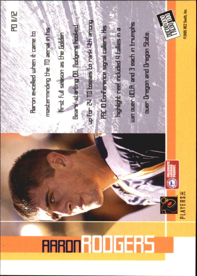 2005 Press Pass Football "Insert" Cards - Picture 77 of 95