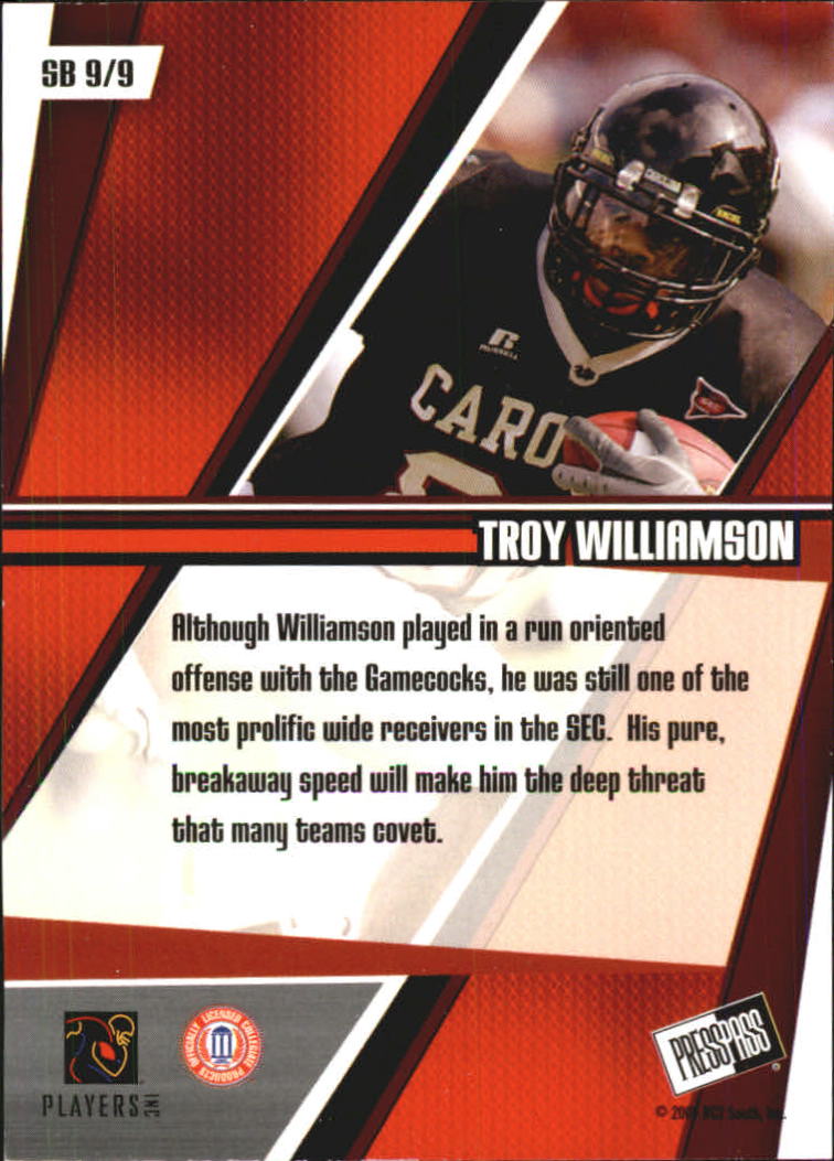 2005 Press Pass Football "Insert" Cards - Picture 95 of 95