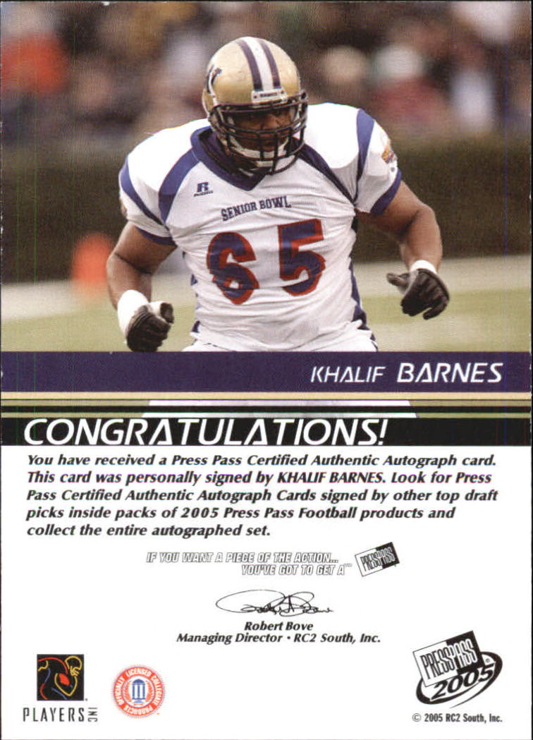 Sports Card Back