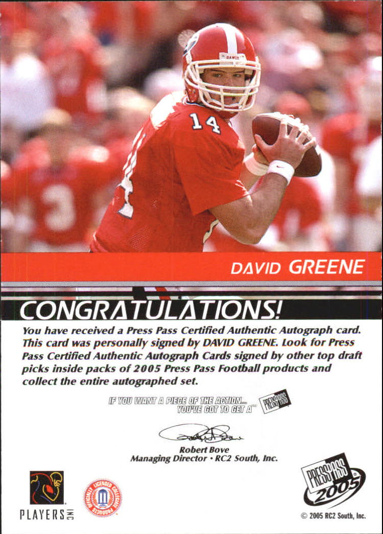 Sports Card Back