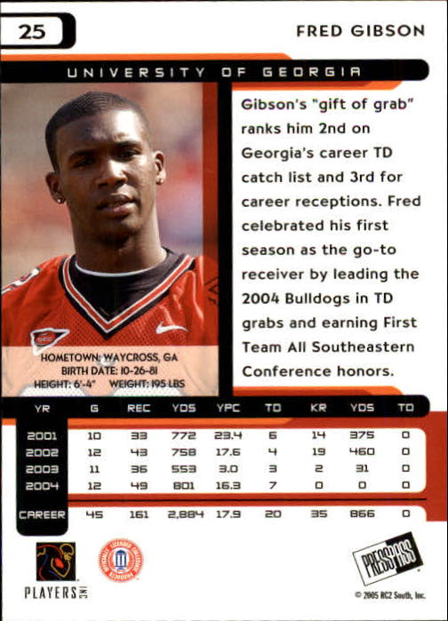 2005 Press Pass Football "Main Set" Base Cards - Picture 51 of 99