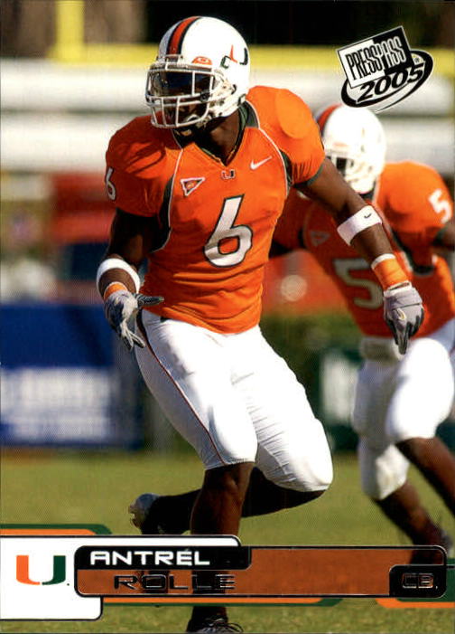 2005 Press Pass Football "Main Set" Base Cards - Picture 78 of 99