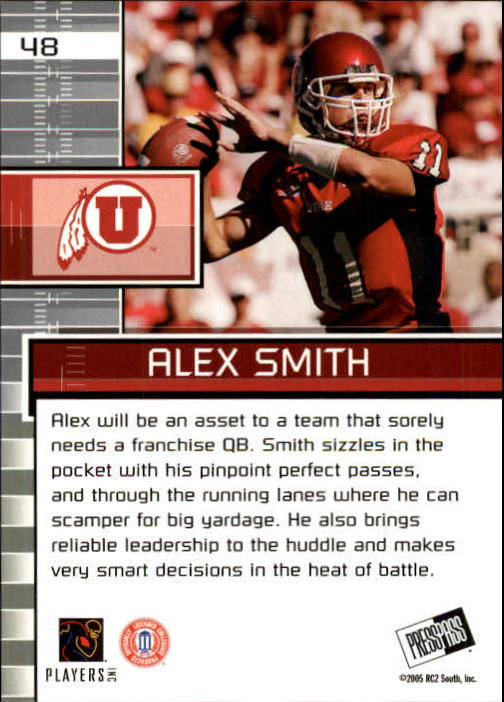 2005 Press Pass Football "Main Set" Base Cards - Picture 95 of 99