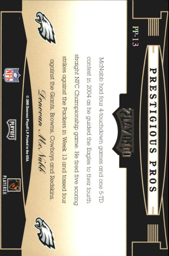 Sports Card Back