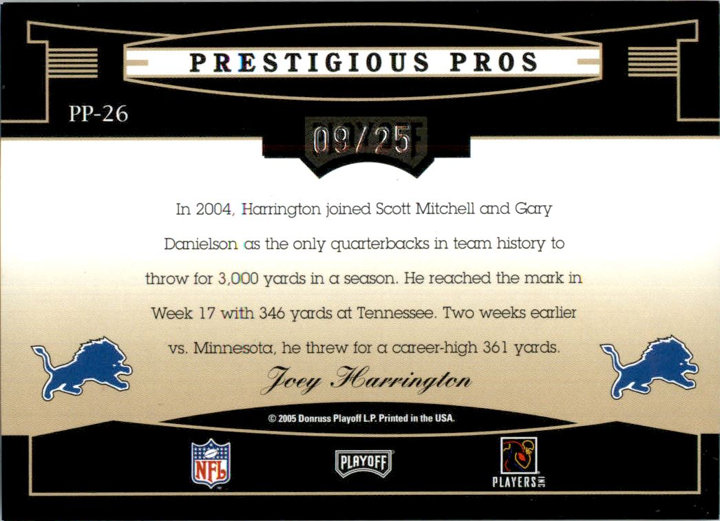 Sports Card Back