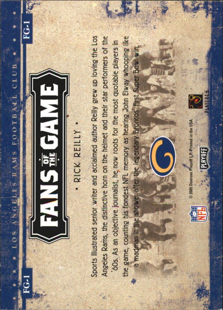 Sports Card Back