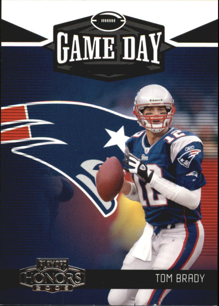 2005 Playoff Honors Game Day #GD4 Tom Brady