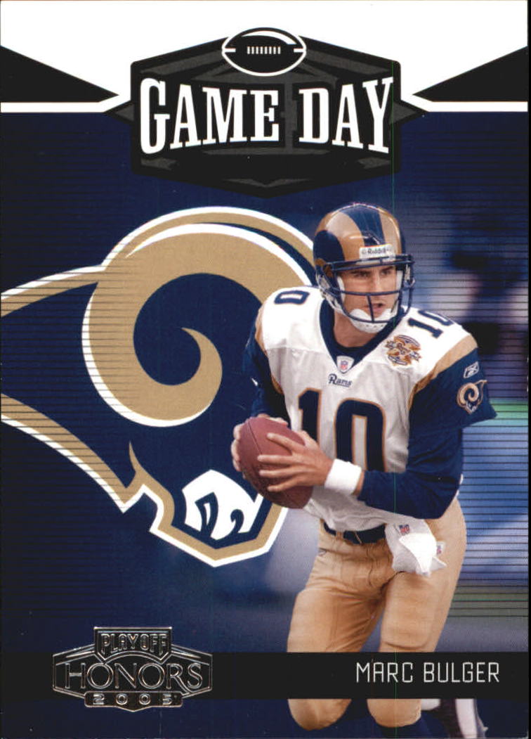 2005 Playoff Honors Game Day #GD15 Marc Bulger