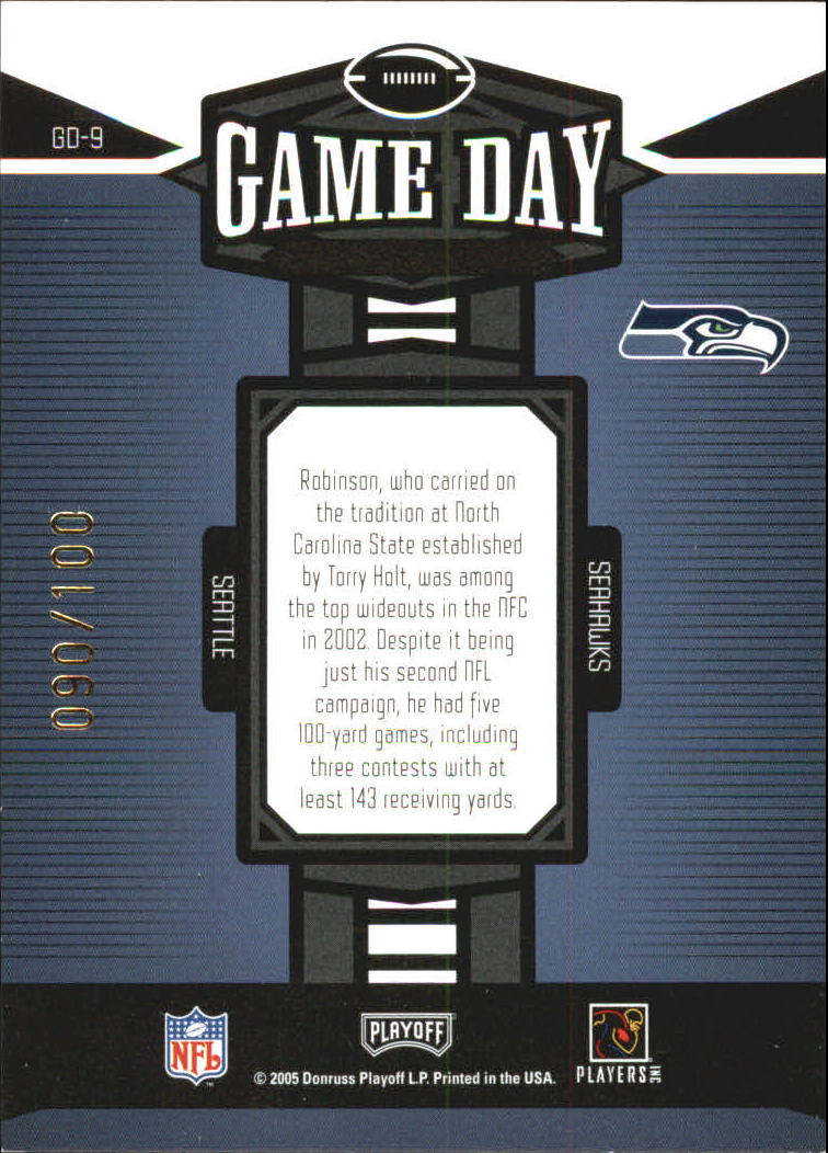 Sports Card Back
