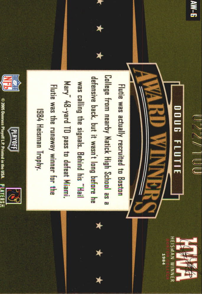 Sports Card Back