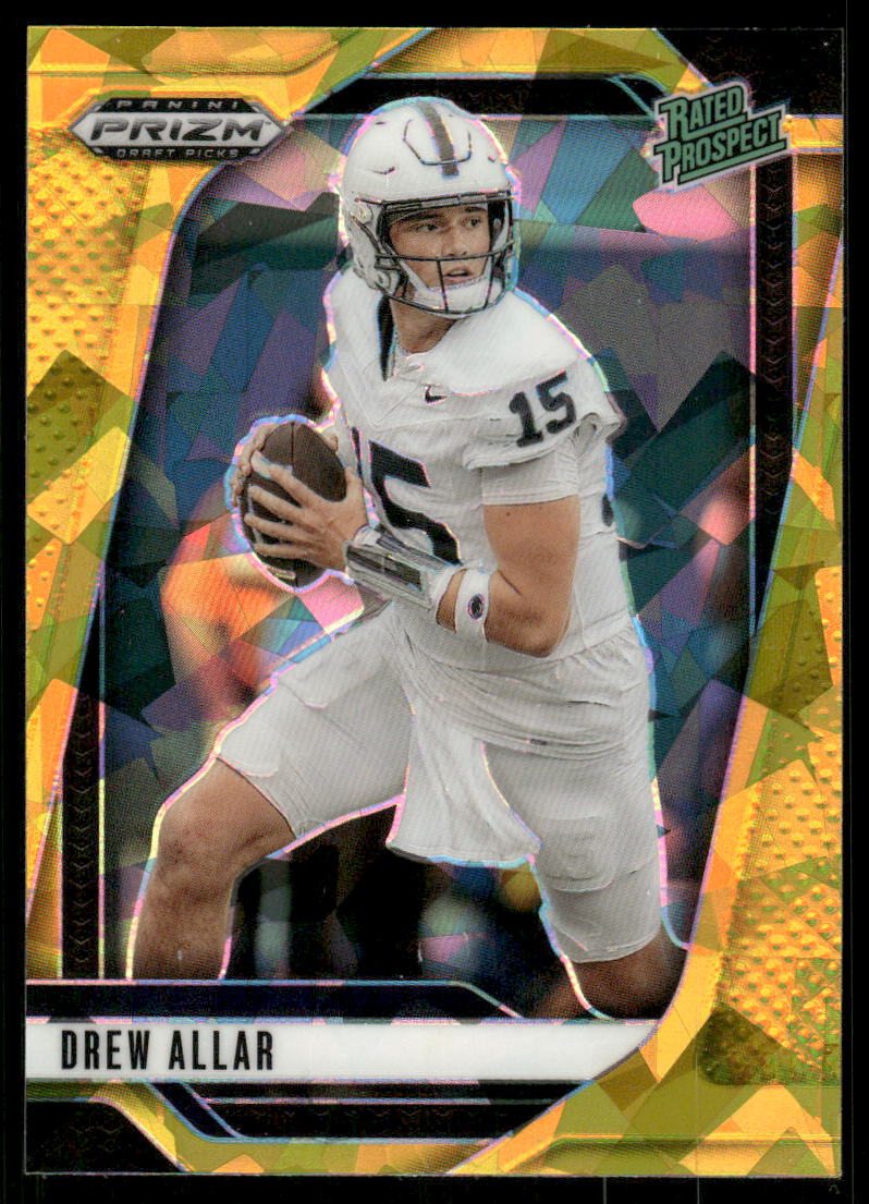 2025 Panini Prizm Draft Picks Prizms Gold Ice #103 Drew Allar