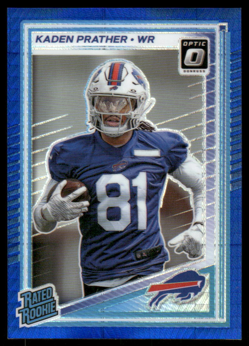 2025 Donruss Optic Blue Hyper #291 Kaden Prather RR