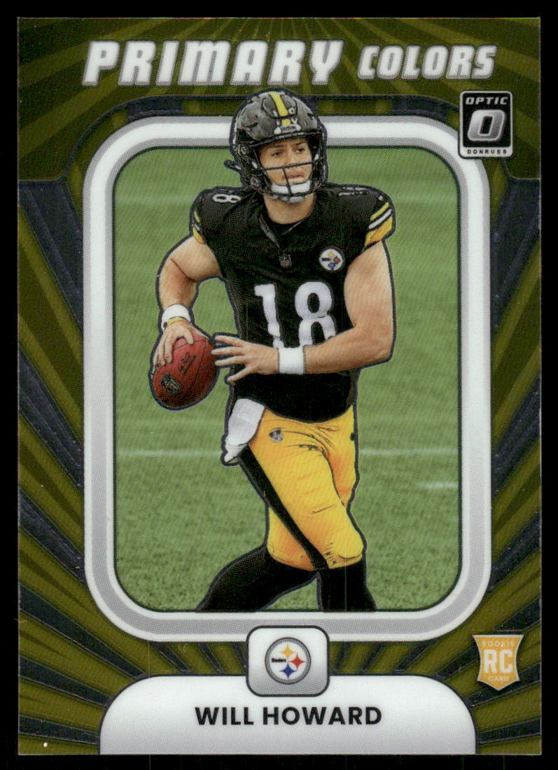 2025 Donruss Optic Rookie Primary Colors #13 Will Howard