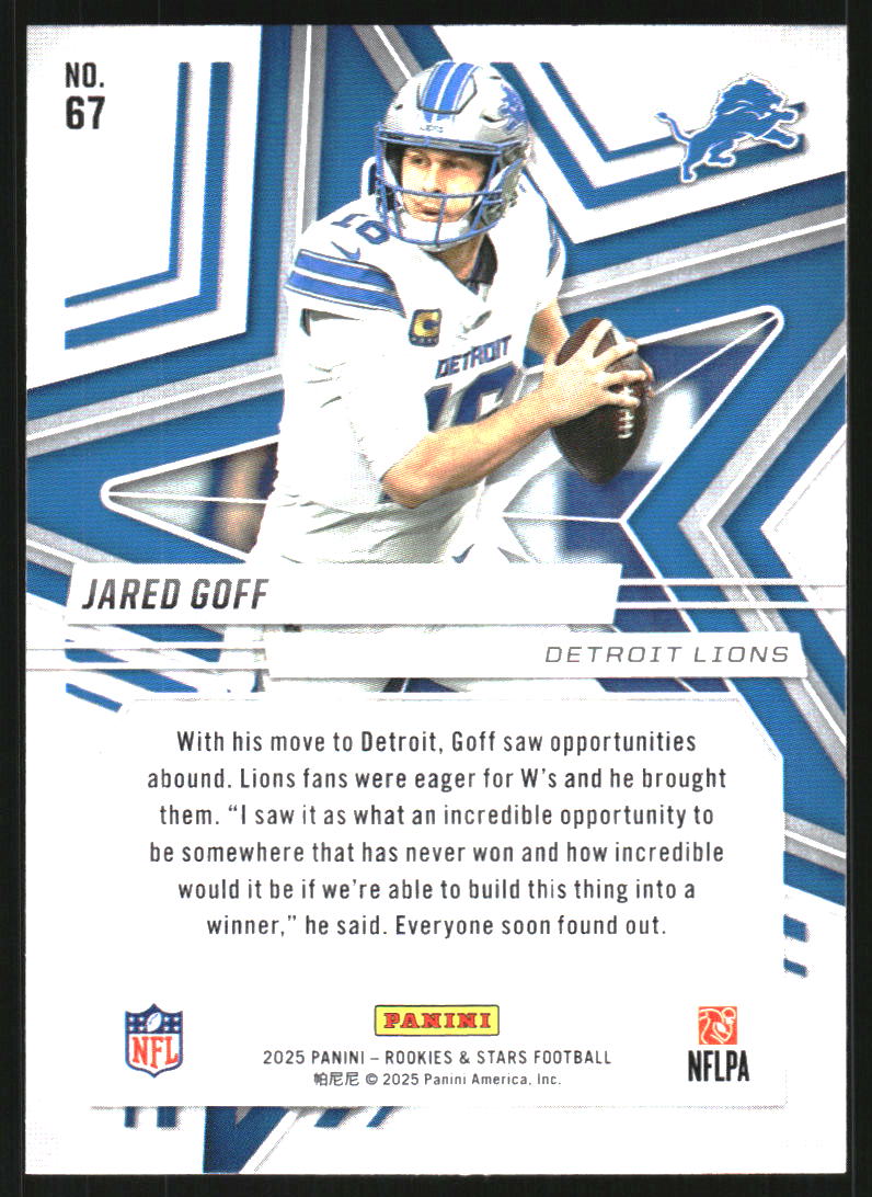 Sports Card Back