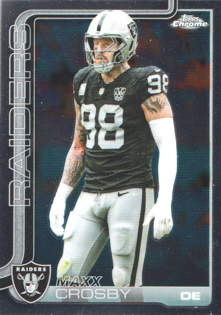 2025 Topps Chrome #180 Maxx Crosby
