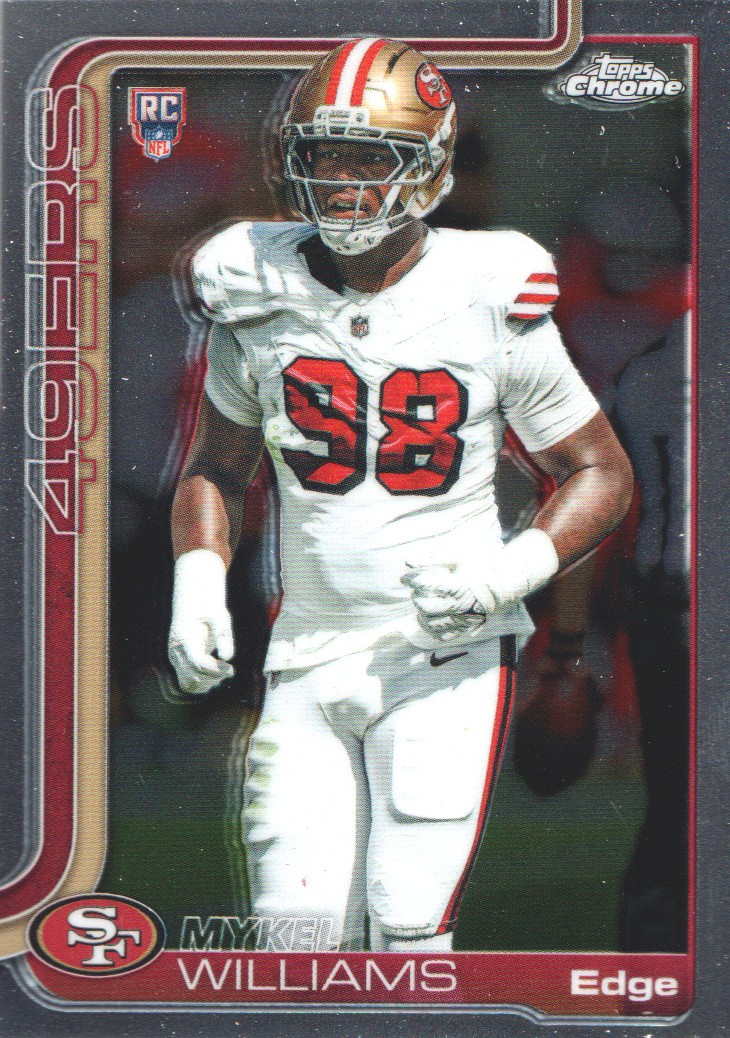 2025 Topps Chrome #352 Mykel Williams RC