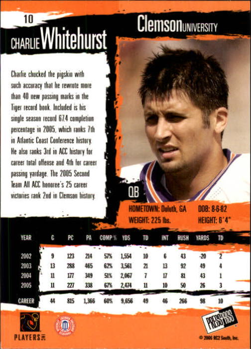 2006 Press Pass Football "Main Set" Base Cards #1 to #50 - Picture 19 of 91