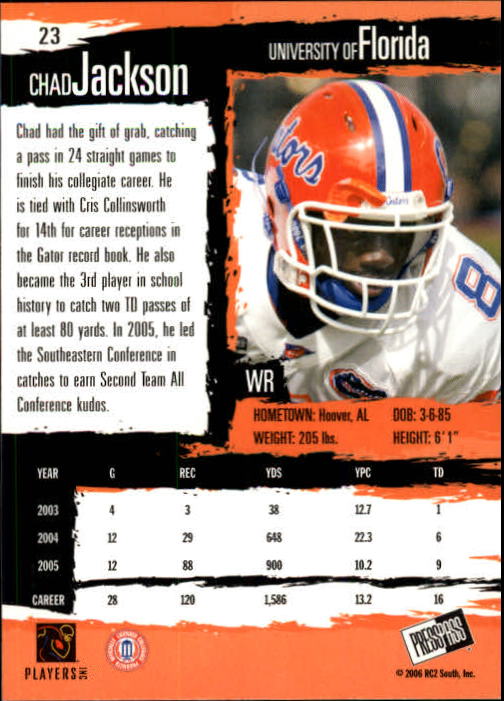 2006 Press Pass Football "Main Set" Base Cards #1 to #50 - Picture 45 of 91
