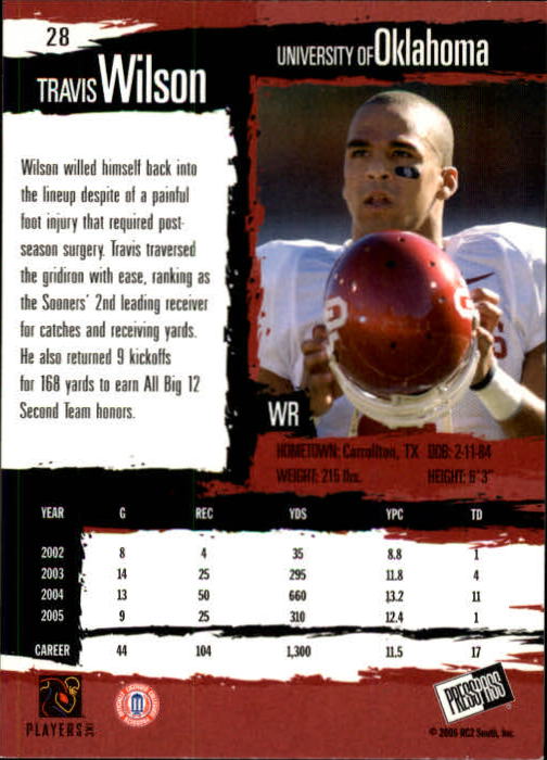 2006 Press Pass Football "Main Set" Base Cards #1 to #50 - Picture 55 of 91