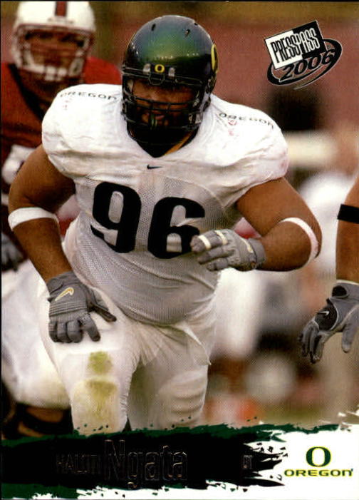 2006 Press Pass Football "Main Set" Base Cards #1 to #50 - Picture 74 of 91
