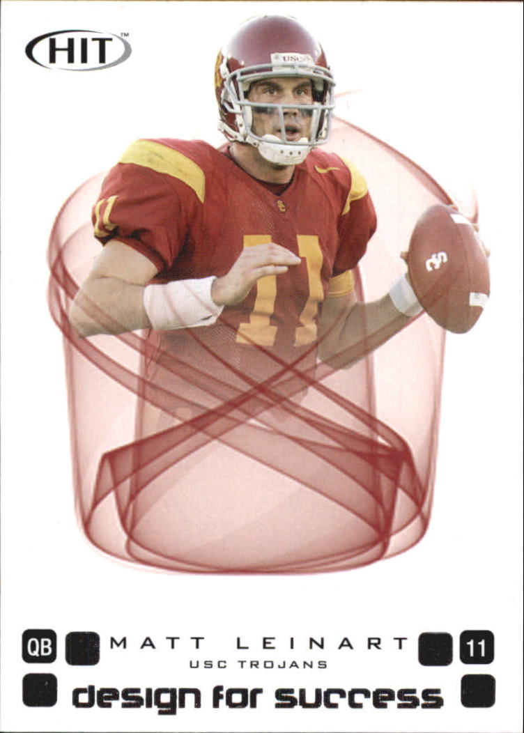 2006 Sage HIT Football "Design for Success Silver" Insert Cards - Picture 12 of 77