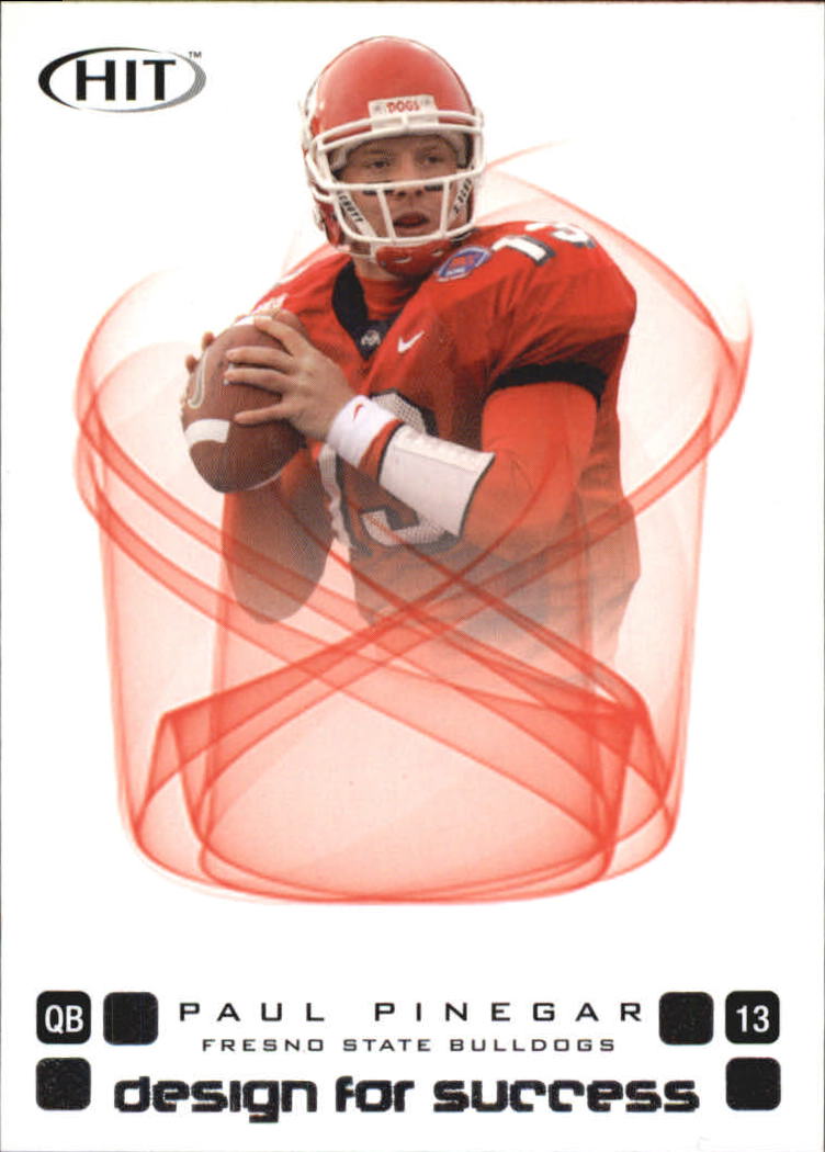 2006 Sage HIT Football "Design for Success Silver" Insert Cards - Picture 16 of 77