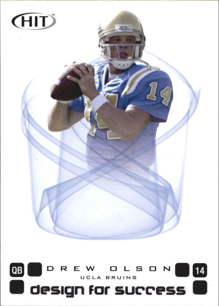2006 Sage HIT Football "Design for Success Silver" Insert Cards - Picture 18 of 77