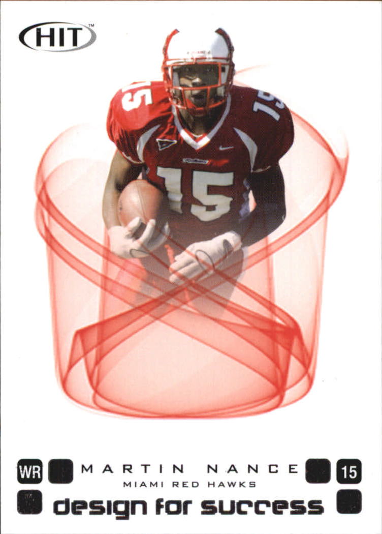 2006 Sage HIT Football "Design for Success Silver" Insert Cards - Picture 20 of 77