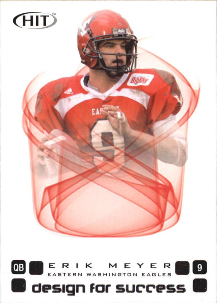 2006 Sage HIT Football "Design for Success Silver" Insert Cards - Picture 34 of 77