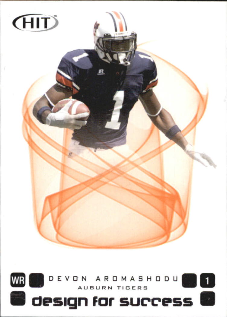 2006 Sage HIT Football "Design for Success Silver" Insert Cards - Picture 40 of 77