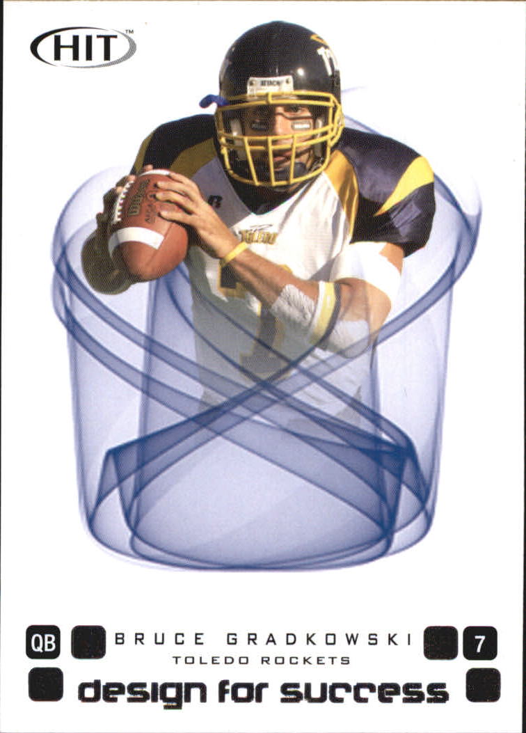 2006 Sage HIT Football "Design for Success Silver" Insert Cards - Picture 62 of 77