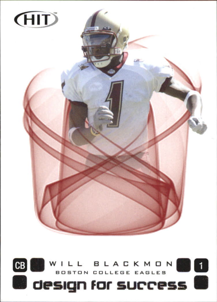 2006 Sage HIT Football "Design for Success Silver" Insert Cards - Picture 68 of 77