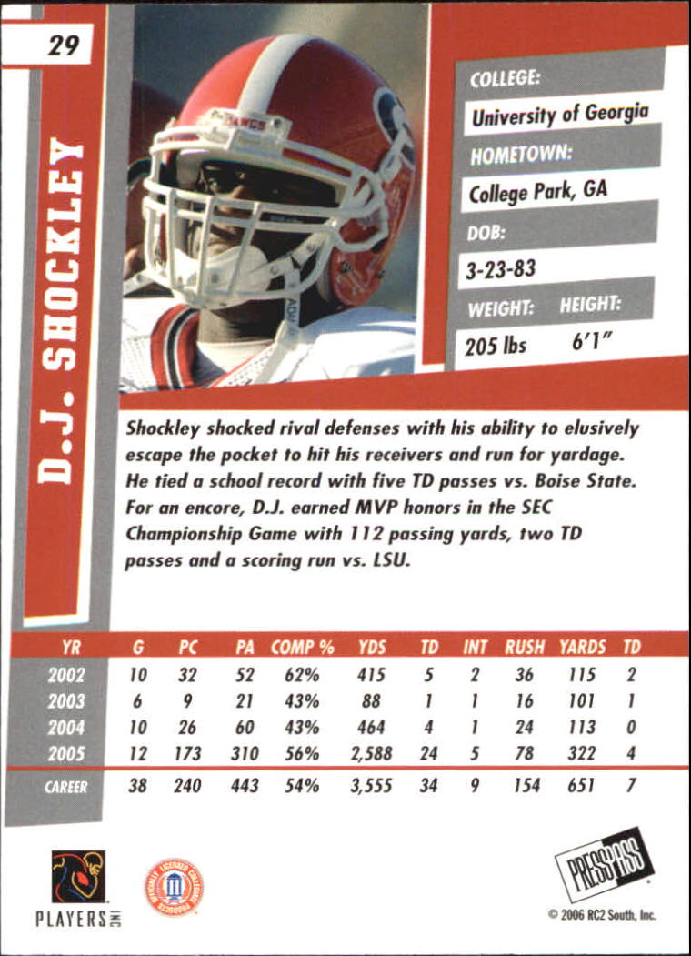 2006 Press Pass SE Football "Main Set" Cards - Picture 59 of 81