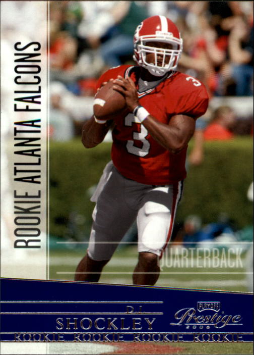 2006 Playoff Prestige #173 D.J. Shockley RC on Fanatics Collect