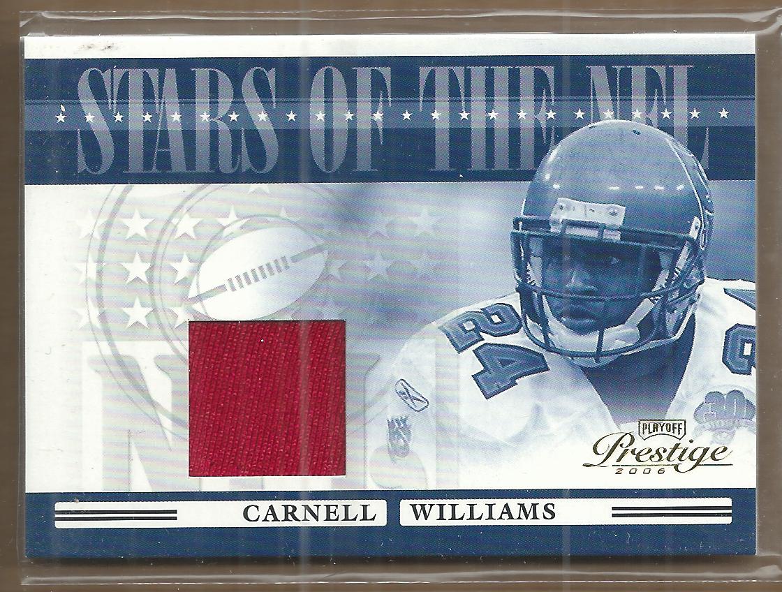 2006 Playoff Prestige Stars of the NFL Jerseys #25 Cadillac Williams
