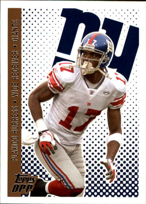 2006 Topps Draft Picks and Prospects #1 Plaxico Burress