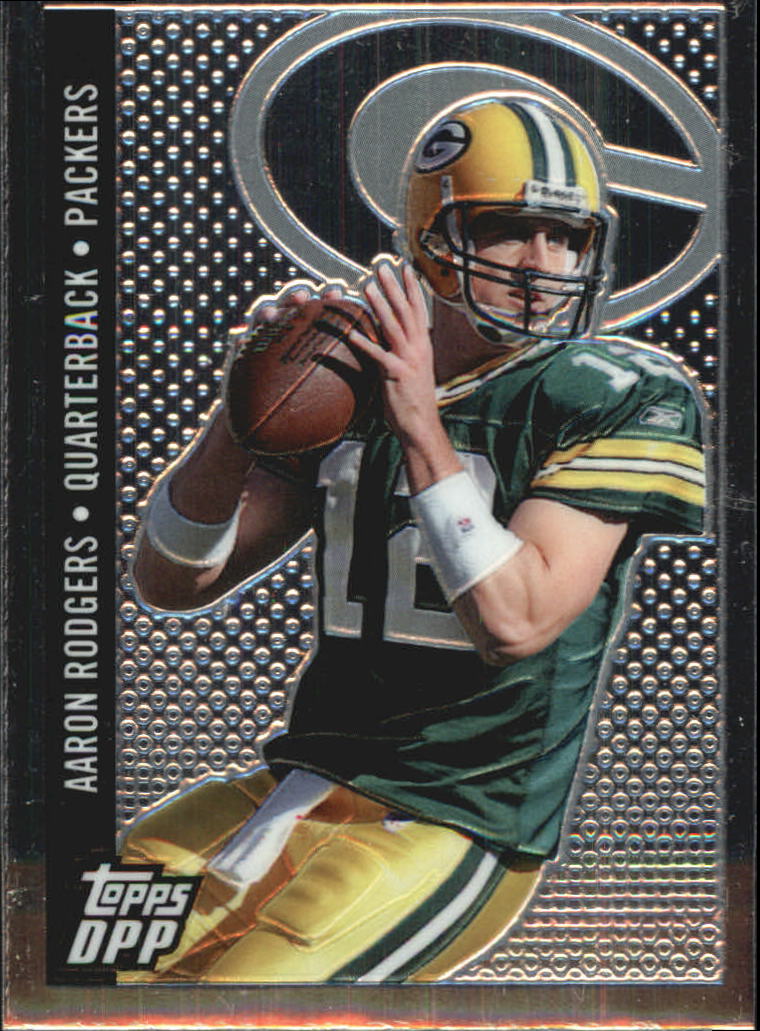 2006 Topps Draft Picks and Prospects Chrome Black #64 Aaron Rodgers