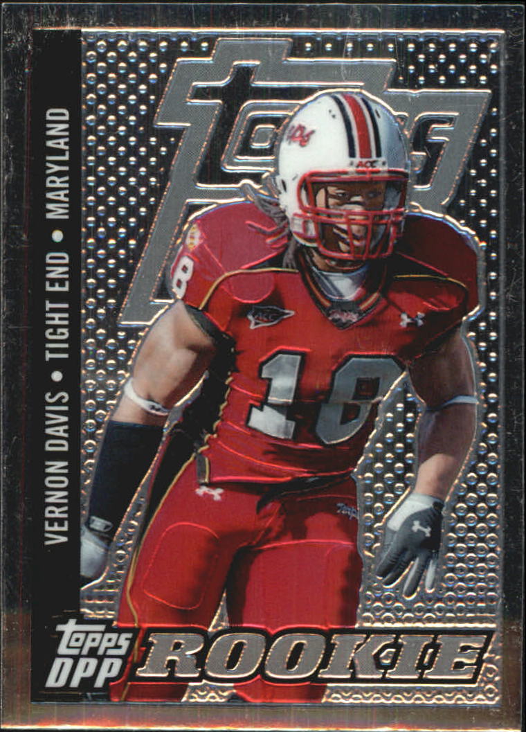 2006 Topps DPP #145 Vernon Davis Rookie Maryland RC San Francisco 49ers