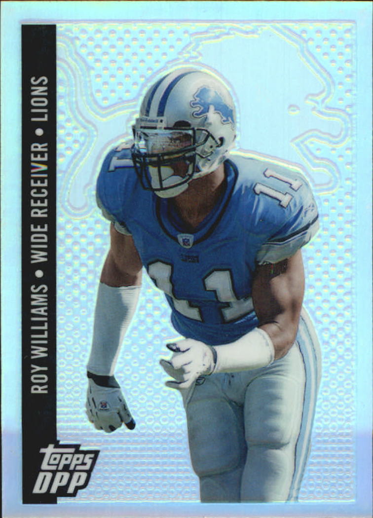 2006 Topps Draft Picks and Prospects Chrome Black Refractors #59 Roy Williams WR