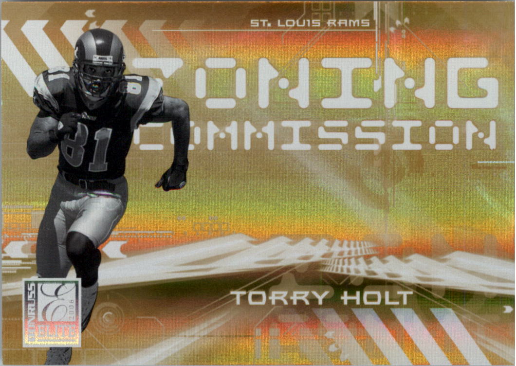 2006 Donruss Elite Zoning Commission Gold #20 Torry Holt