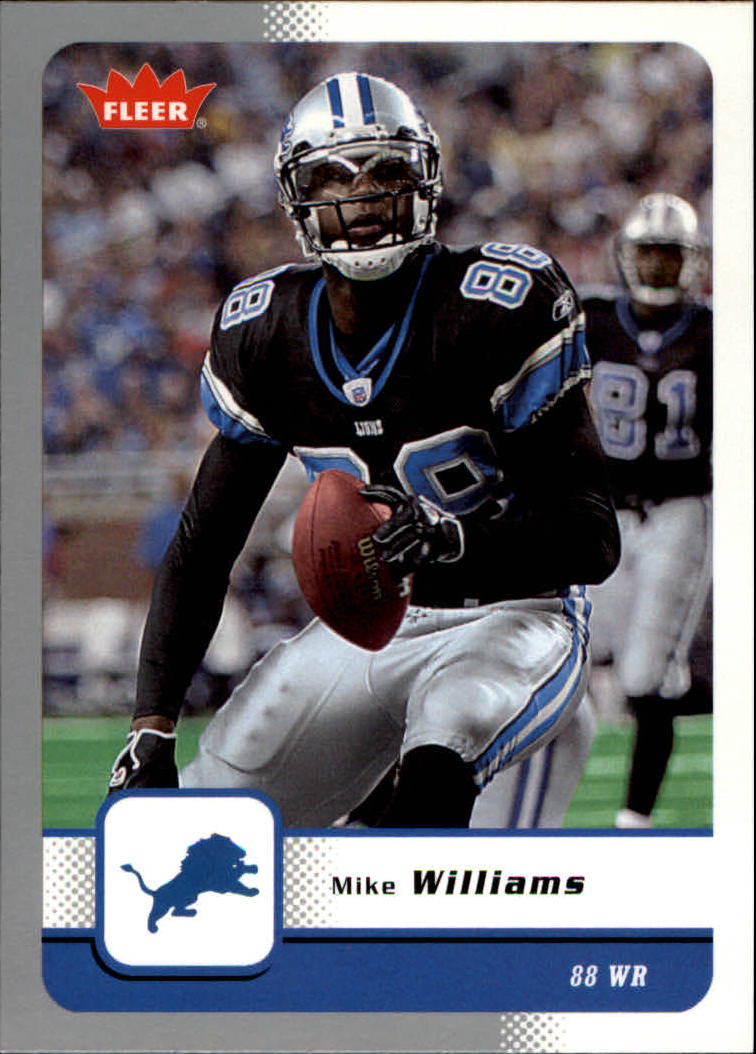 2006 Fleer Silver #34 Mike Williams