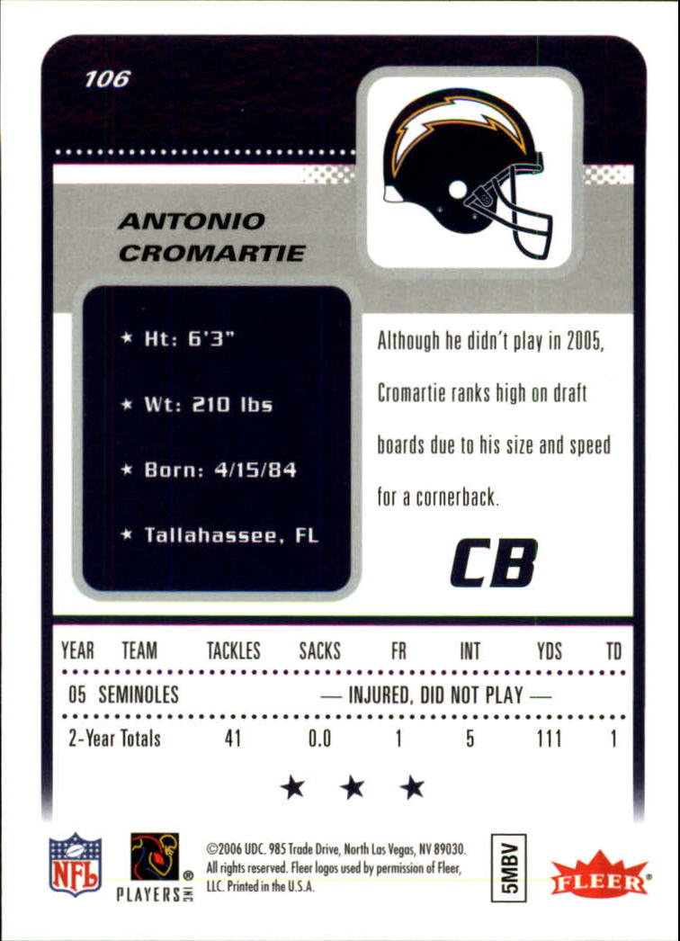 A2011- 2006 Fleer Football Assorted Insert Cards -You Pick- 15+ FREE US SHIP - Picture 102 of 193