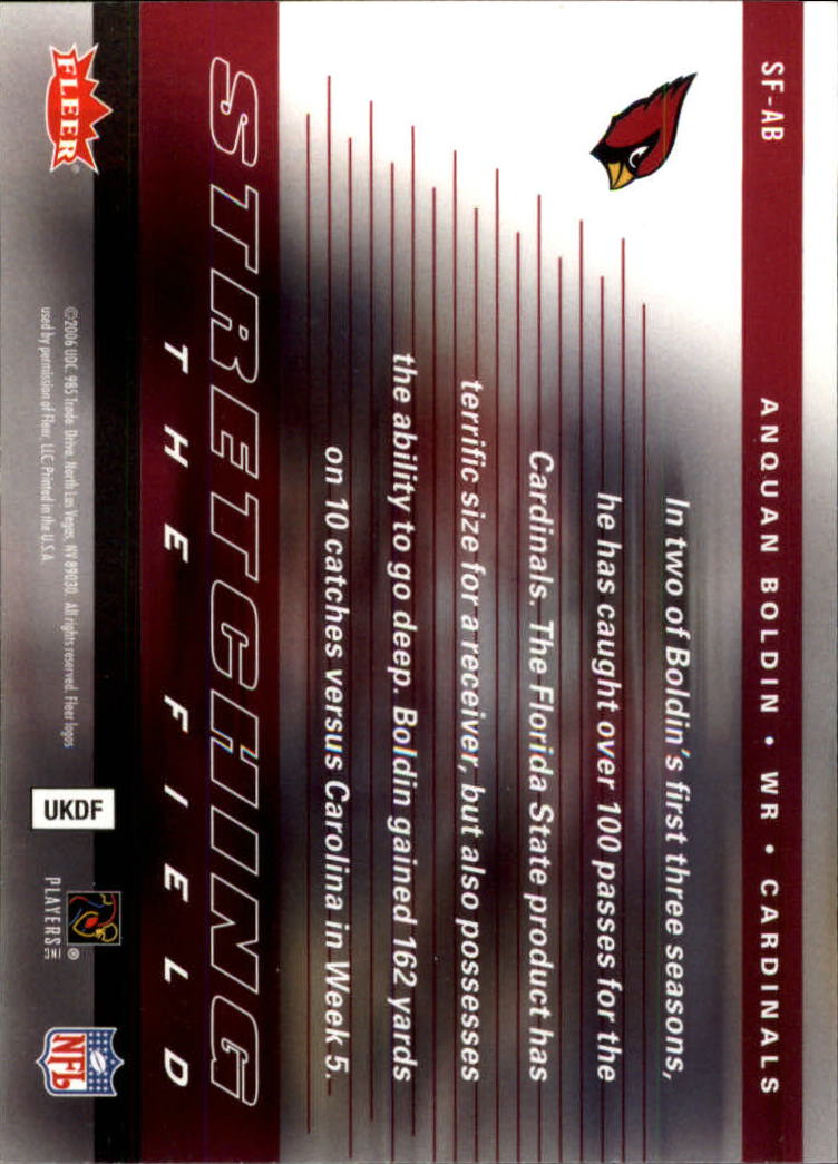 A2011- 2006 Fleer Football Assorted Insert Cards -You Pick- 15+ FREE US SHIP - Picture 135 of 193