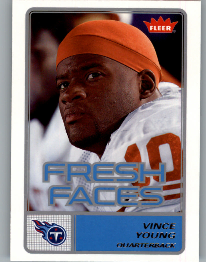 2006 Fleer Fresh Faces #FRVY Vince Young