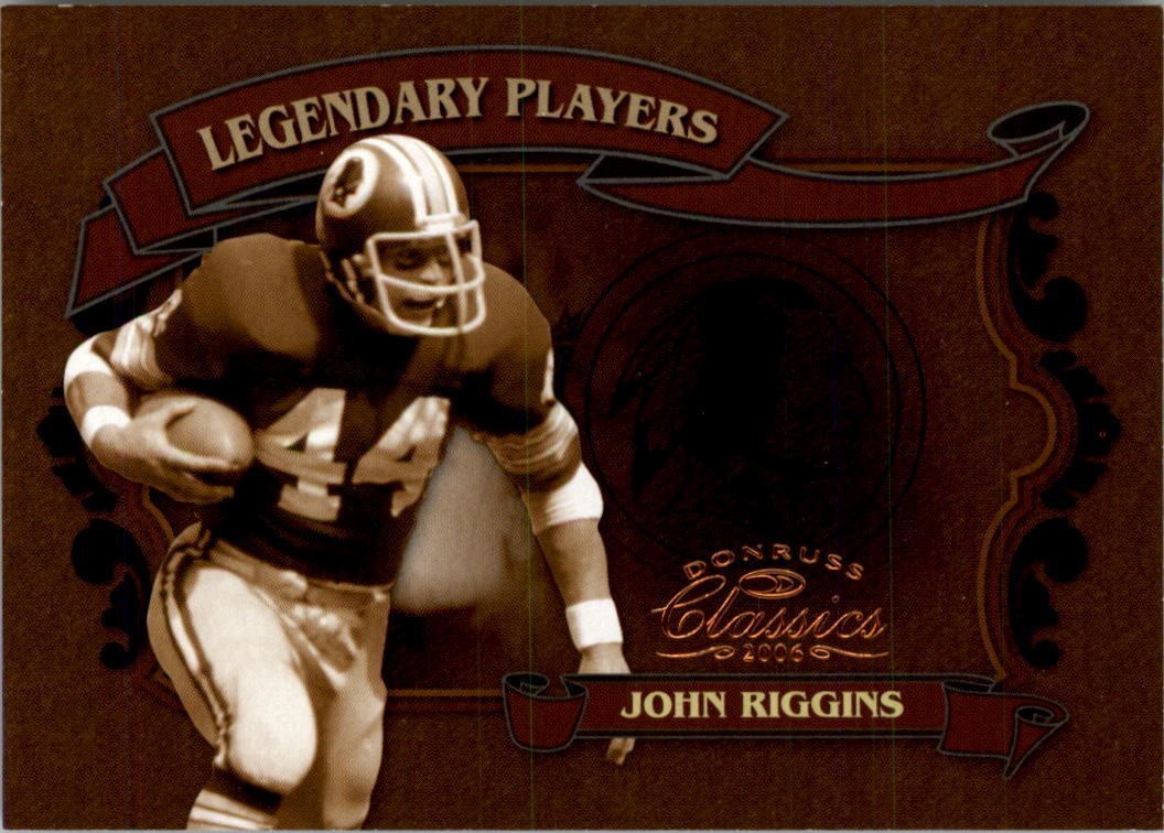 2006 Donruss Classics Legendary Players Bronze #20 John Riggins
