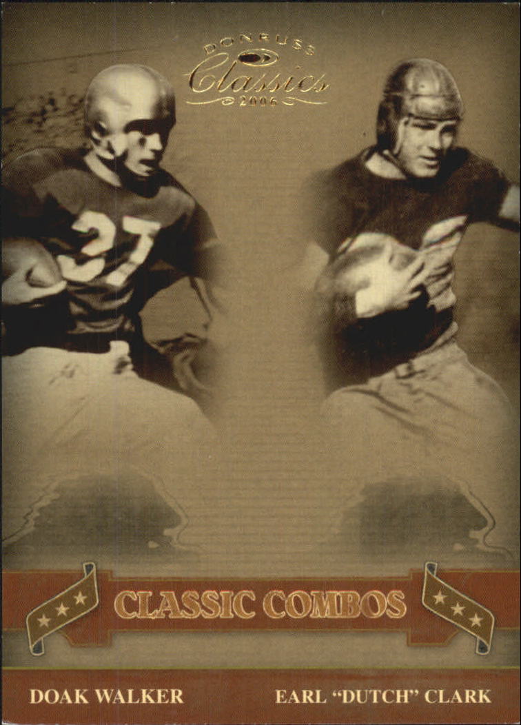2006 Donruss Classics Classic Combos Gold #14 D.Walker/D.Clark